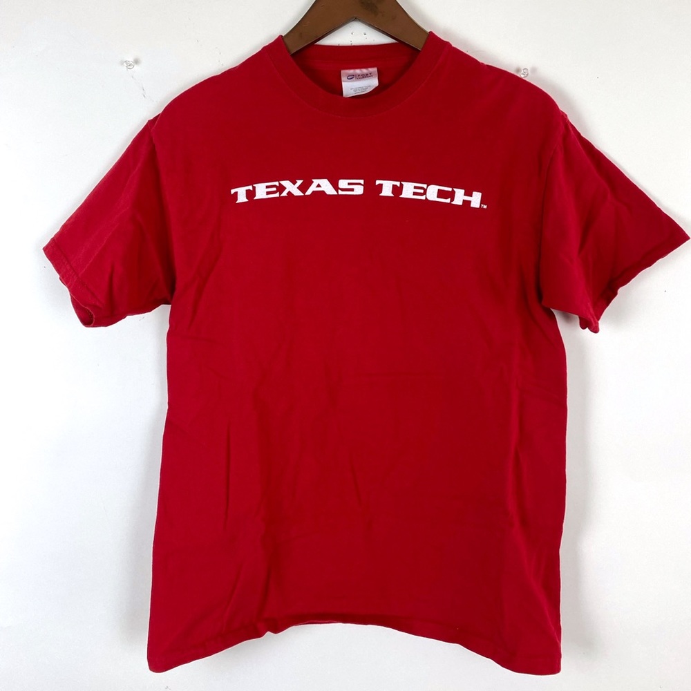 Texas Tech Men’s T-Shirt Medium Red Port and Company‎